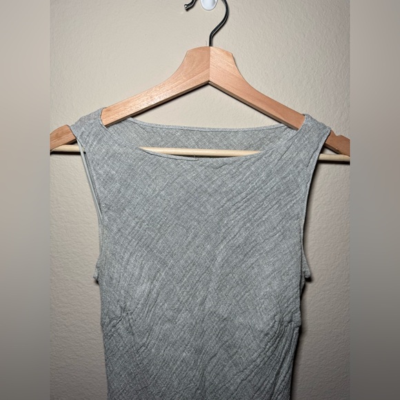 Women’s TAHARI XS VTG RARE linen & Nylon blend boat neck layered dress - Picture 4 of 16